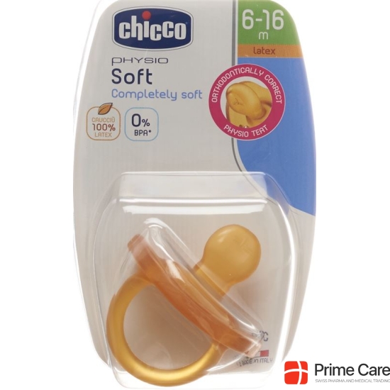 Chicco pacifier physiologically rubber Gommotto 6-16m medium