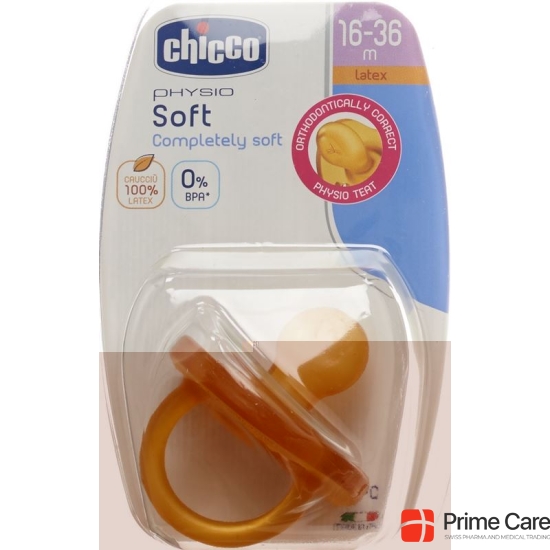 Chicco pacifier physiologically rubber Gommotto 16-36m maxi