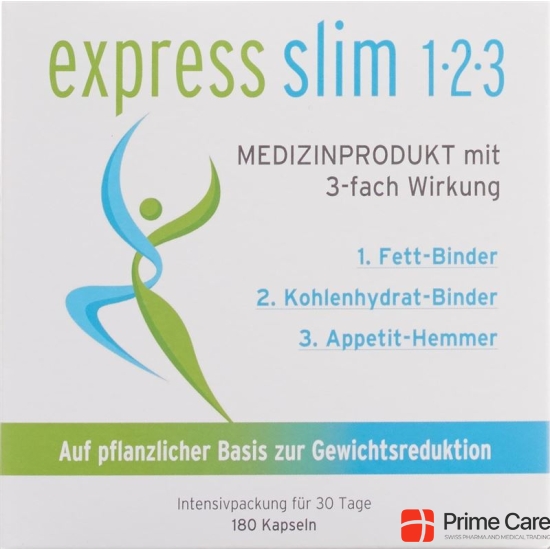 express slim 1-2-3 Kaps with 3-fold effect 180 pcs