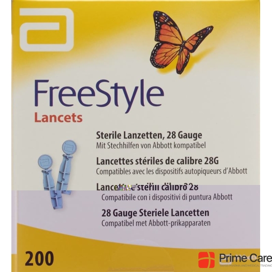 Abbott FreeStyle lancets 200 pcs