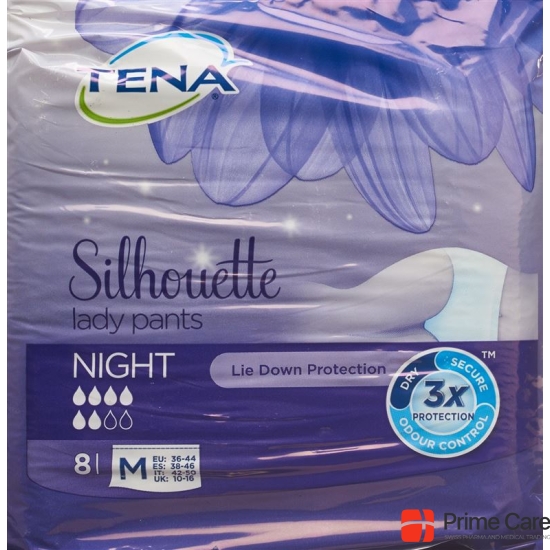 TENA Lady Pants Night M 8 pcs