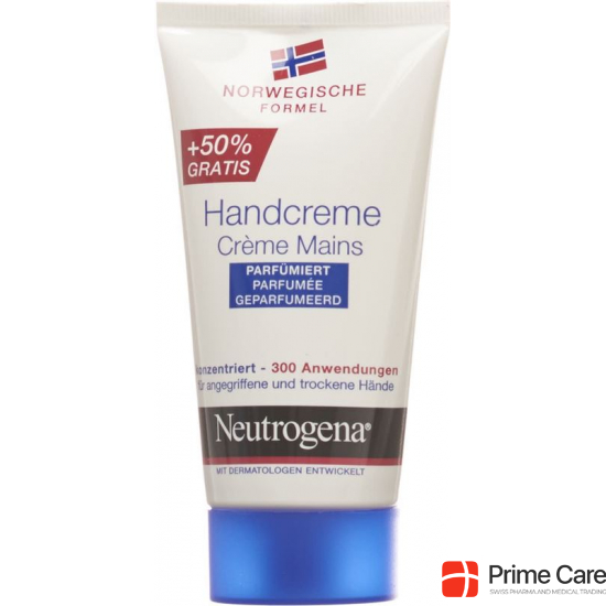 Neutrogena hand cream perfumed 50ml + 50% free 75 ml