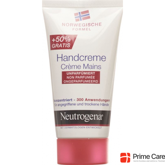 Neutrogena hand cream perfumed 50ml + 50% free 75 ml