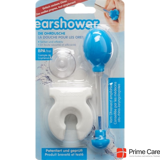 Earshower earclin ear wax remover