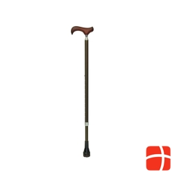 Dr. Cane metal Stock 70-93cm bronze Derby grasp on hardwood. > 100kg