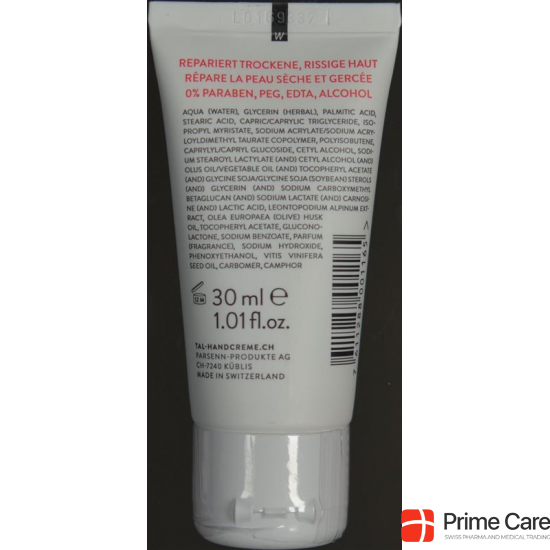 Valley Med hand cream repair exclusively Tb 30 ml