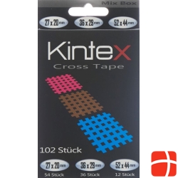 Kintex Cross Tape Mix Box plaster 102 pcs