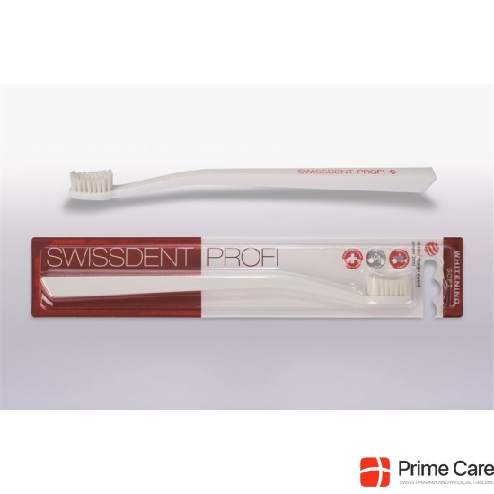 Swissdent Whitening Toothbrush white soft