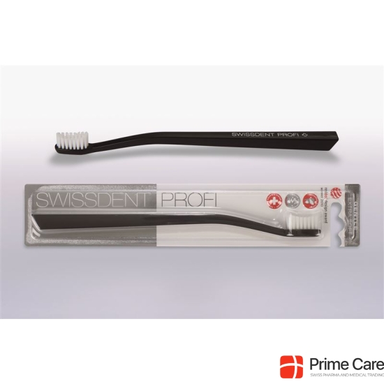 Swissdent Gentle toothbrush black extra soft