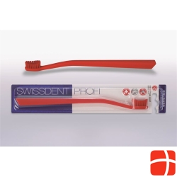 Swissdent Colors toothbrush red soft-medium