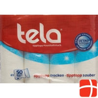 Tela paper towel Tipp Topp 4 roll 50 sheets