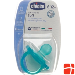 Chicco Physiological pacifier GOMMOTTO BLUE silicone medium 6-16m DE / FR