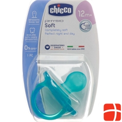 Chicco Physiological pacifier GOMMOTTO BLUE silicone maxi 16-36m DE / FR