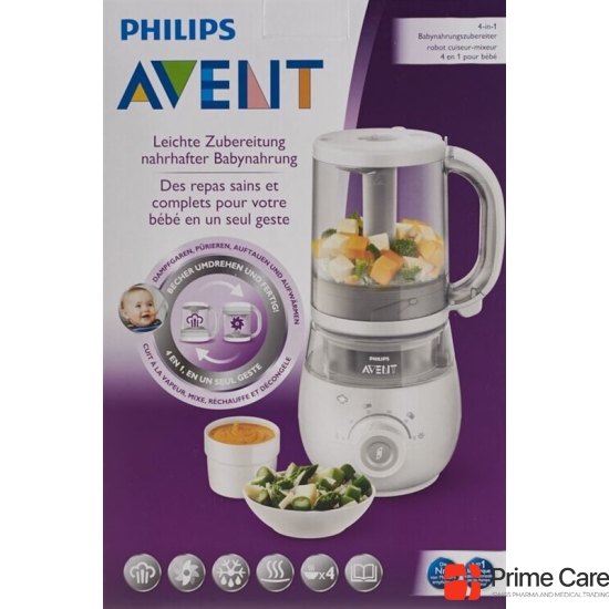 Avent Philips Combined Steamer and Blender 4-in-1