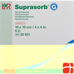 Suprasorb G gel compress 10x10cm 5 pcs