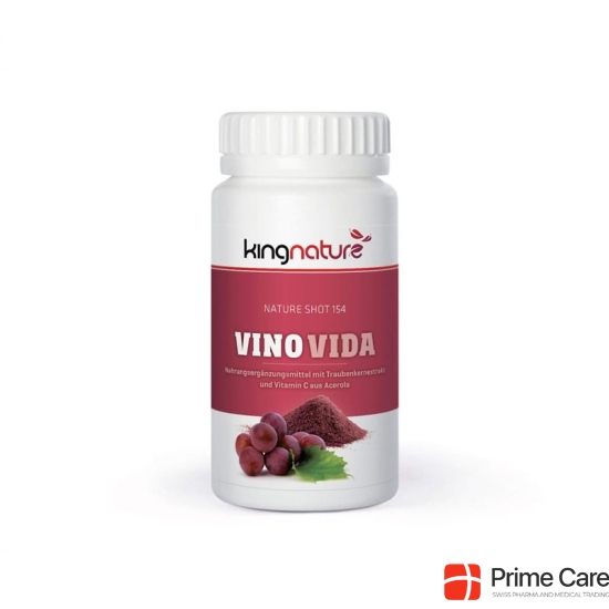 Kingnature Vino Vida 305 mg jar 90 capsules