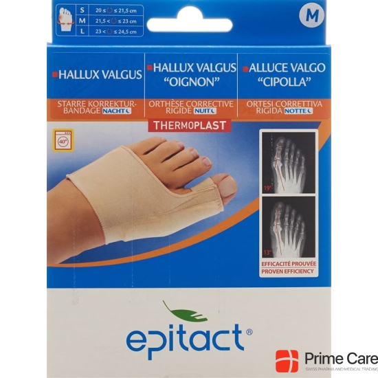 Epitact rigid correction bandage bunion NIGHT M 21.5-23cm