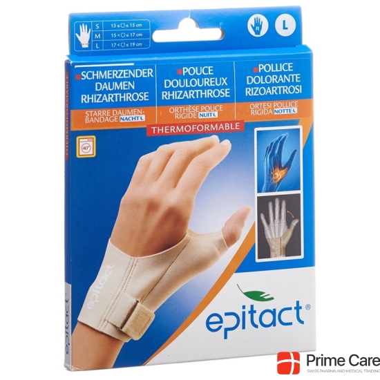 Epitact rigid thumb bandage NIGHT S 13-15cm right