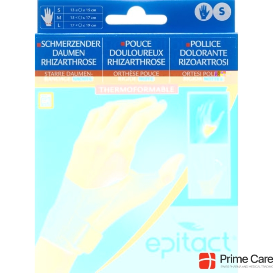 Epitact rigid thumb bandage NIGHT S 13-15cm left