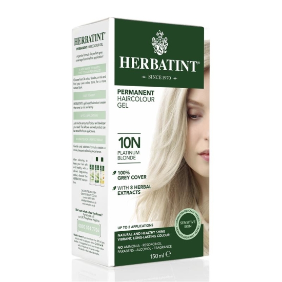 HERBATINT HAIRCOLOUR 10N Platinum 150 ml