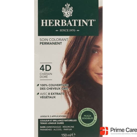 HERBATINT HAIRCOLOUR 4D Gold Maroon 150 ml