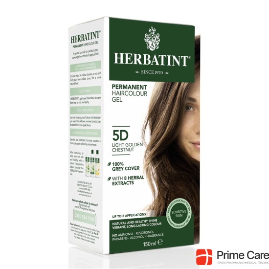 HERBATINT HAIRCOLOUR 5D Light Gold Maroon 150 ml