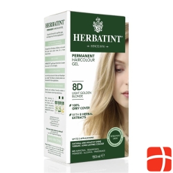 HERBATINT HAIRCOLOUR 8D Bright Golden Blonde 150 ml