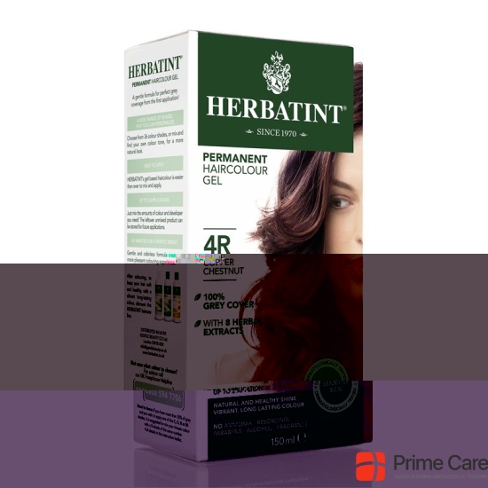 HERBATINT HAIRCOLOUR 4R copper Maroon 150 ml