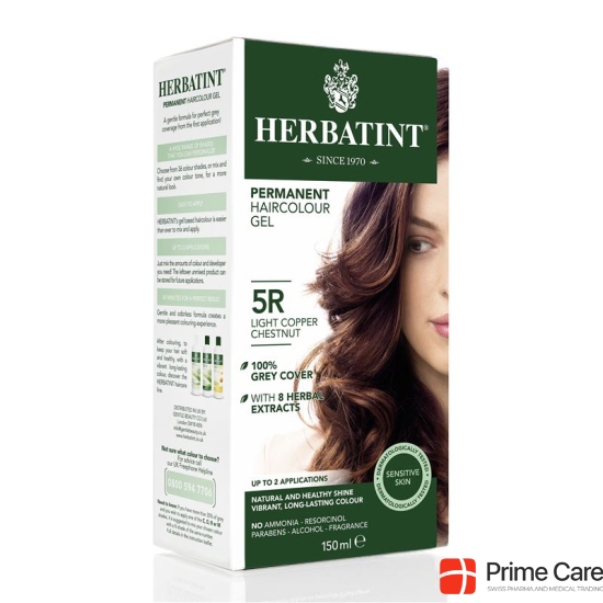 HERBATINT HAIRCOLOUR 5R Bright copper Maroon 150 ml