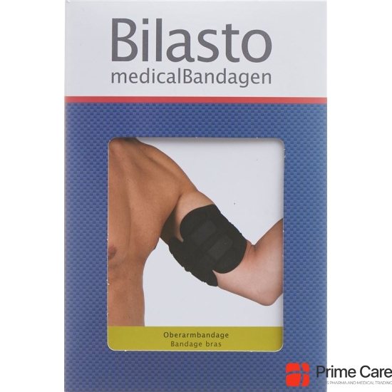 Bilasto arm bandage L / XL black with Velcro