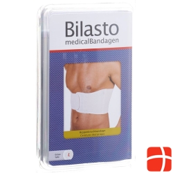 Bilasto broken rib bandage S White Unisex