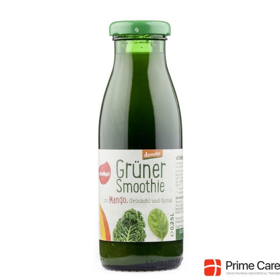 Voelkel Green Smoothie Mango kale spinach Demeter 250 ml