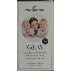 Phytopharma Kids Vit 10 vitamins & Zinc 50 lozenges