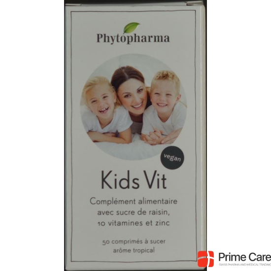 Phytopharma Kids Vit 10 vitamins & Zinc 50 lozenges