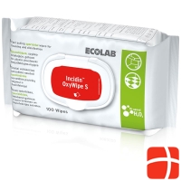 Incidin OxyWipe S ready to use sporicidal surface disinfection wipe 100 pcs