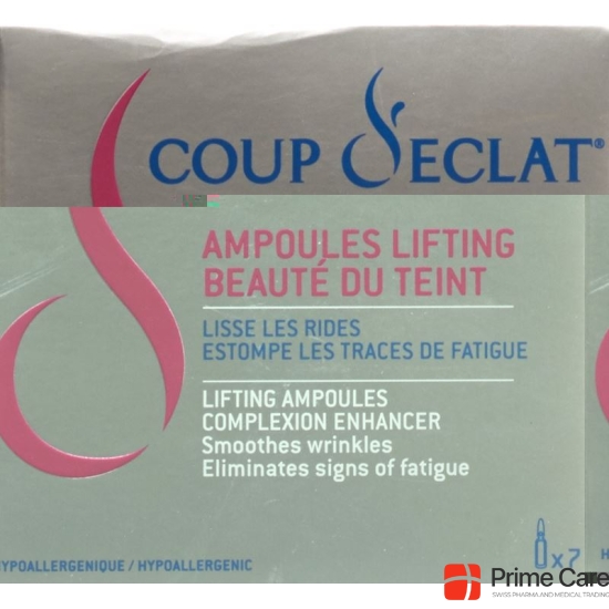 Coup D Eclat face Lifting ampoules 7 x 1 ml