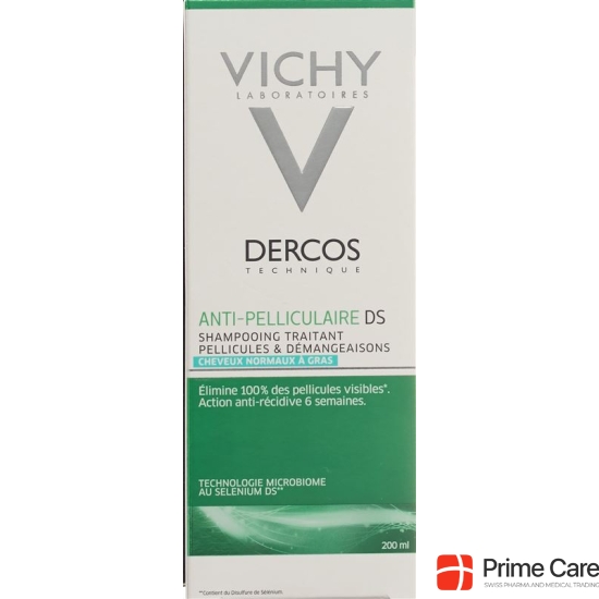 Vichy Dercos Shampooing Anti-pelliculaire cheveux gras FR 200 ml