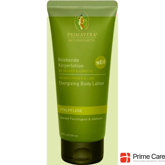 Primavera Revitalizing Body Lotion Ginger Lime 200 ml