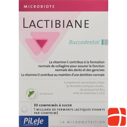 LACTIBIANE teeth and gums Lutschtabl 30 pcs