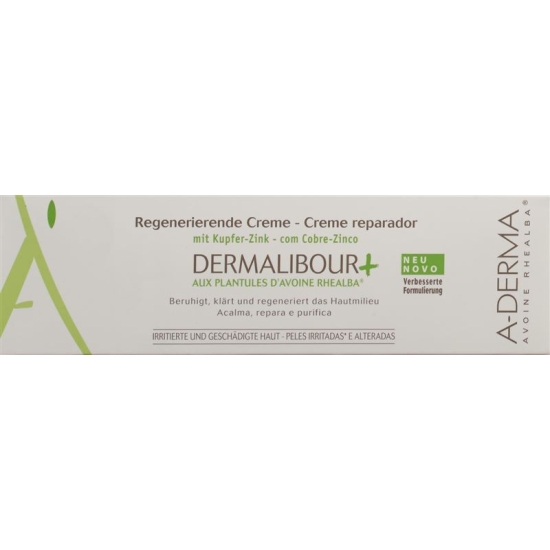 A-DERMA Dermalibour + Nourishing Cream German French 50ml