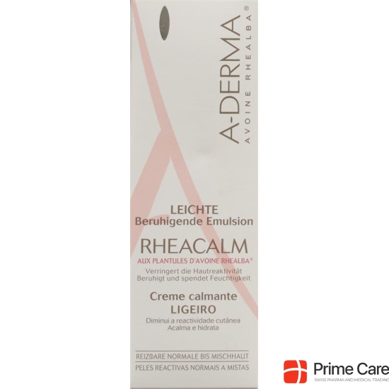 A-DERMA RHEACALM Soothing Cream Light 40 ml