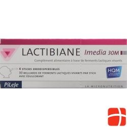 LACTIBIANE Imedia orodispersible Sticks 4 pcs