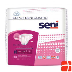 Super Seni incontinence Quatro S 4th suction closed system breathable 10 pcs