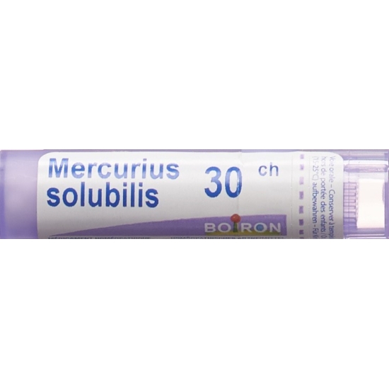 Boiron Mercury solubilis Gran C 30 4 g