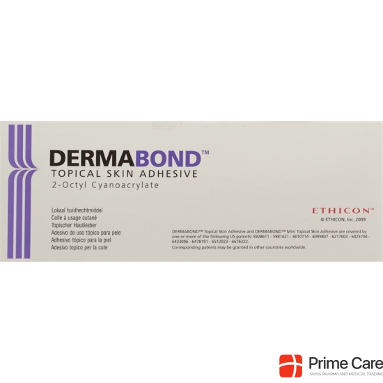 High Viscosity Dermabond Topical Skin Adhesive Mini 12 Amp 0:36 ml