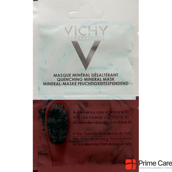 Vichy mineral mask Moisturizing 2 Btl 6 ml