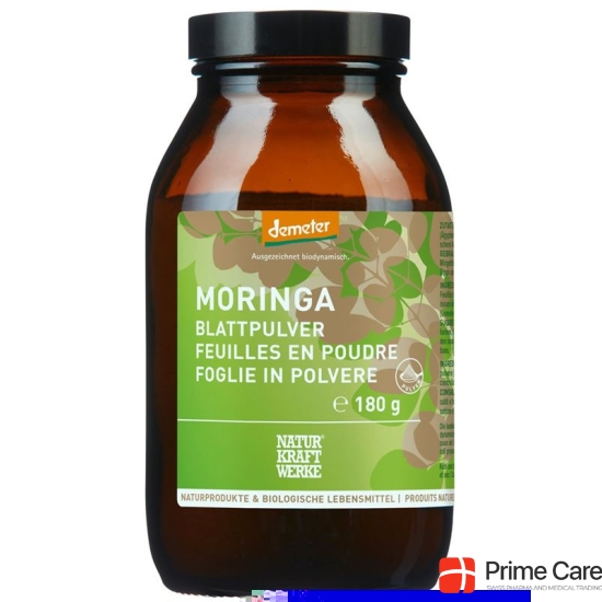 Naturkraftwerke Moringa Leaf Powder Demeter 180 g