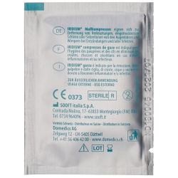 IRIDIUM Garze Einmalkompressen sterile 20 pcs