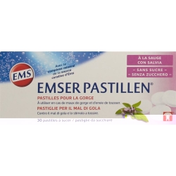 Emser sugar-free with sage 30 lozenges