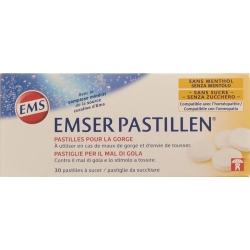 Emser sugar-free without menthol 30 pastilles